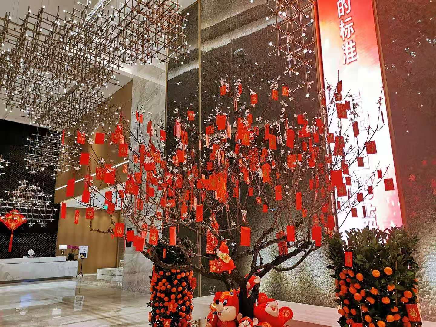 太原皇冠假日酒店绿植租赁合作案例